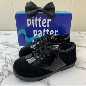 Pitter Patter Dress Shoes & Bow Tie
